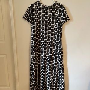 La DoubleJ silk printed maxi sz M